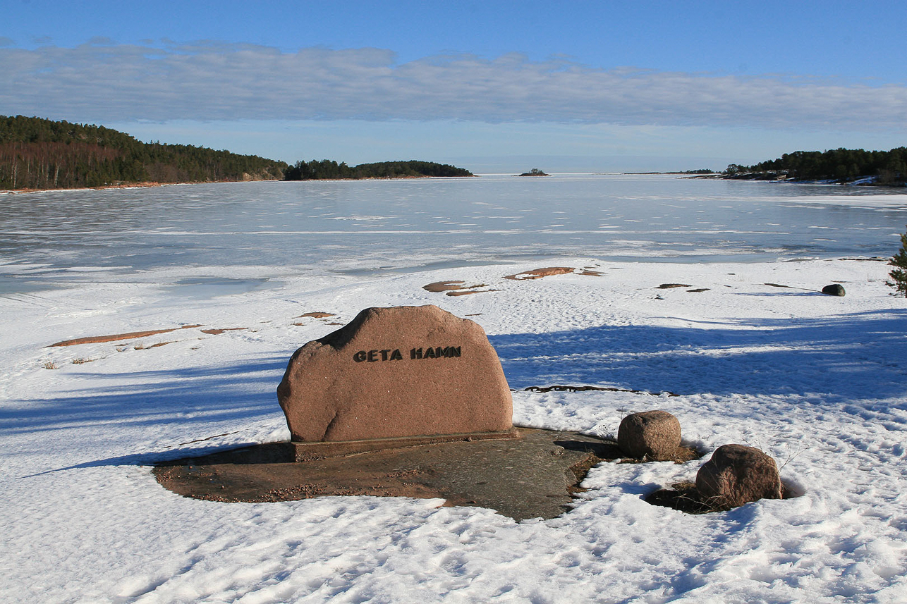 Geta hamn, startpunkten