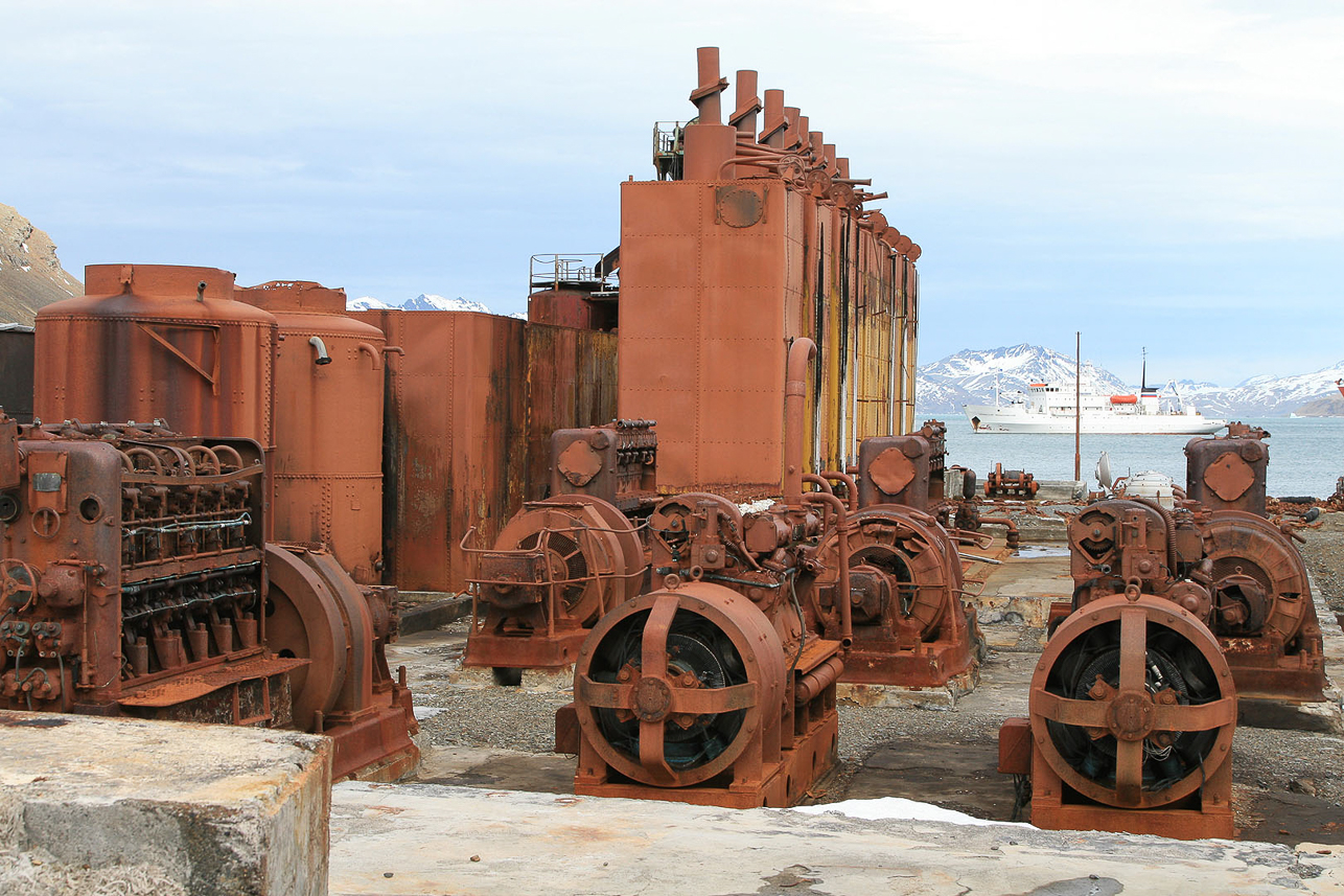 Resterna från valfångststationen, Grytviken