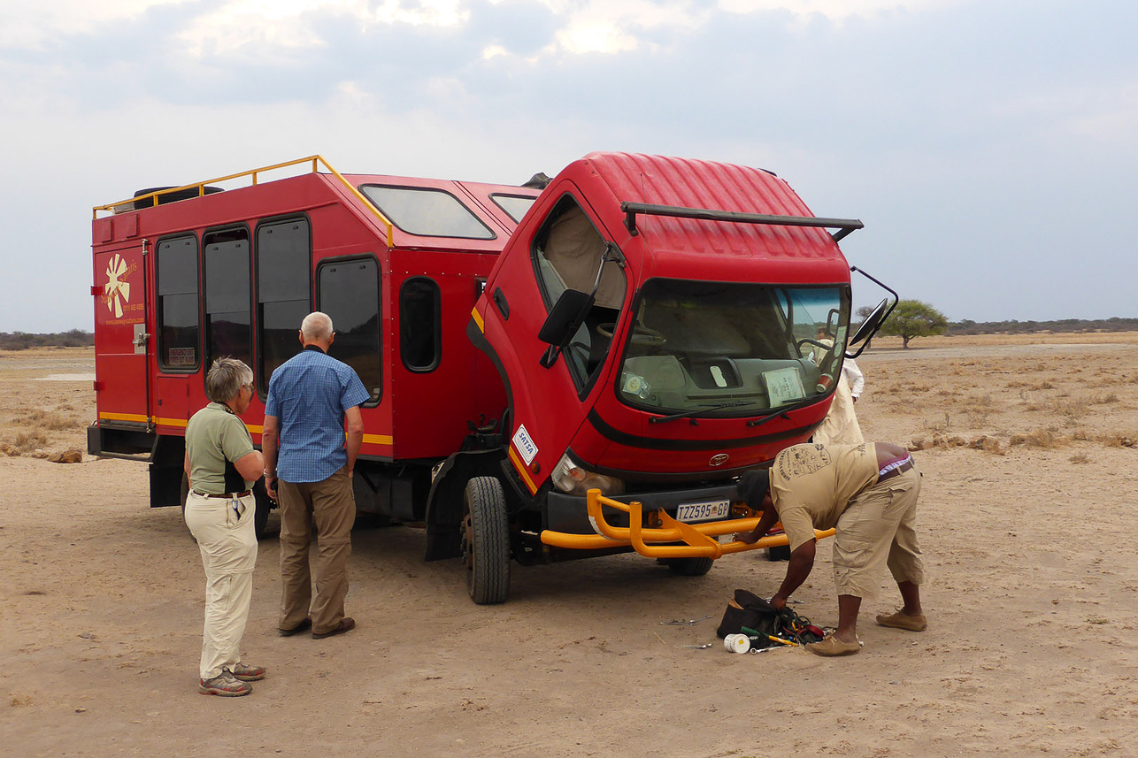 Air in the fuel system among the rhinos