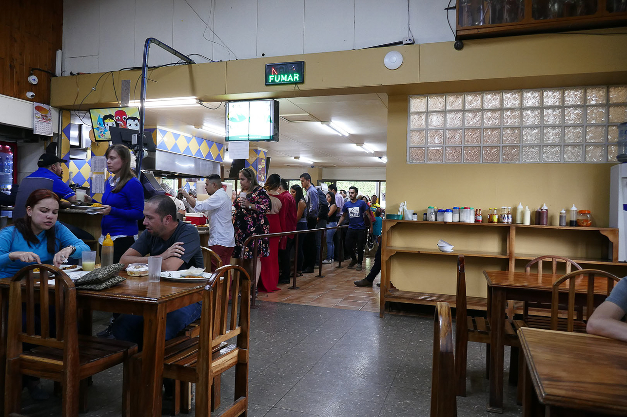 Typical lunch restaurant (quick serving)