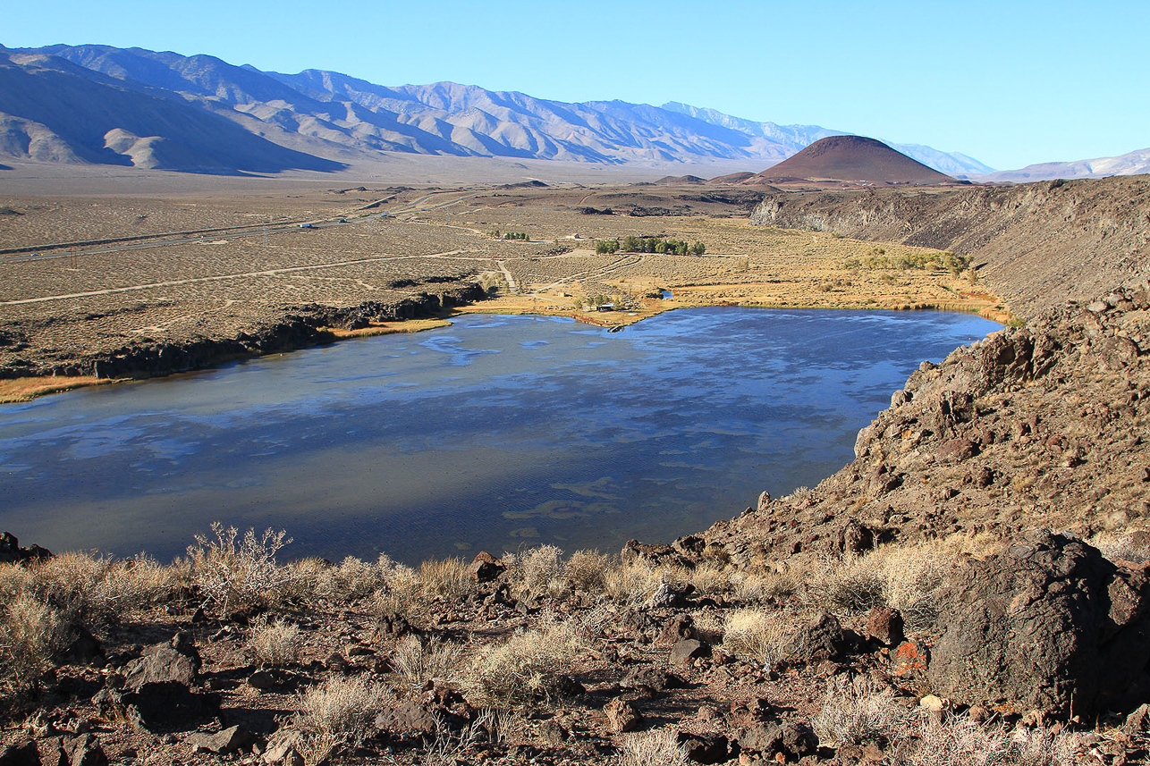 Little Lake Overlook, reached on a bad road.