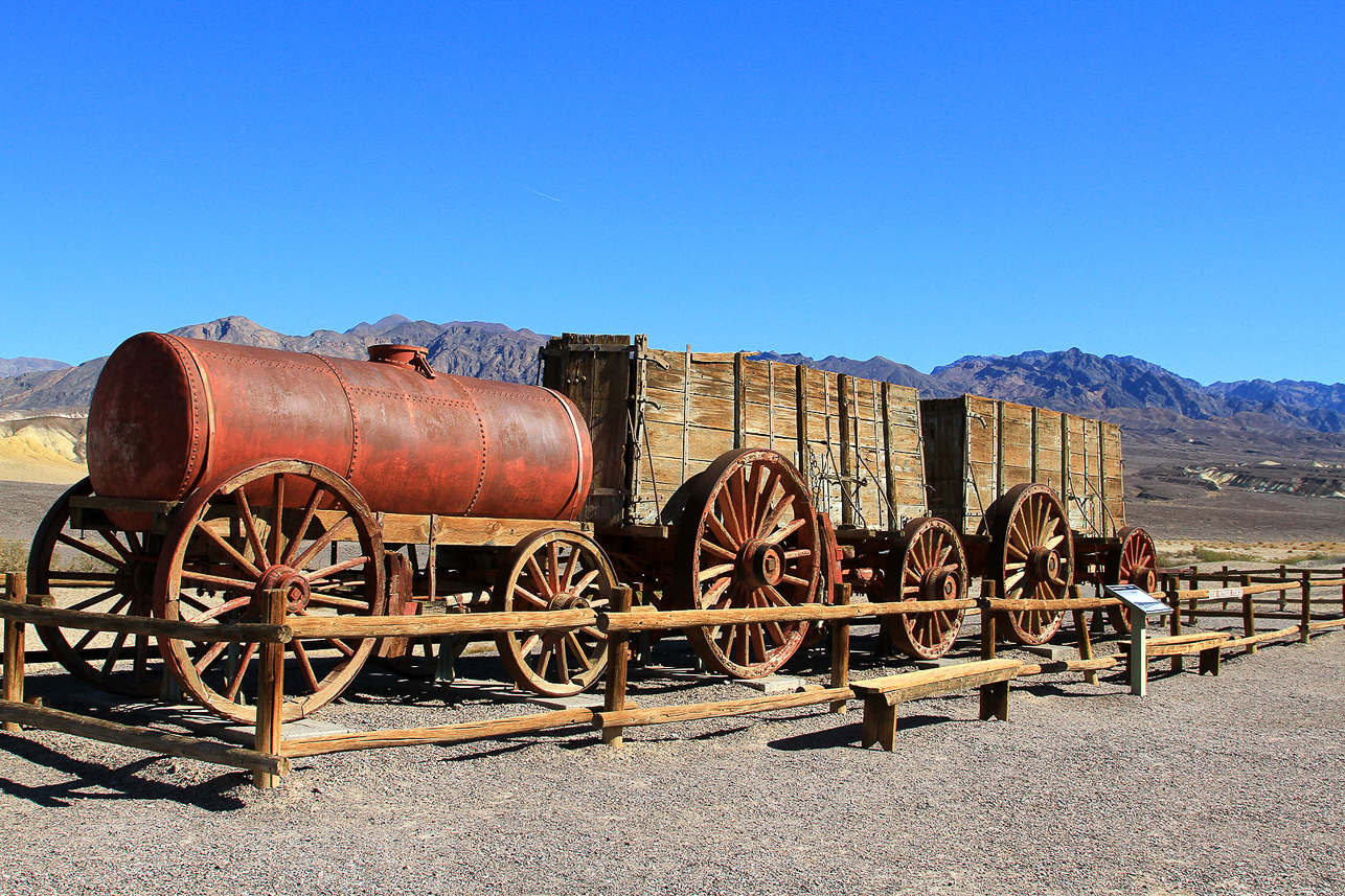 Borax mining, 20 mule team wagons