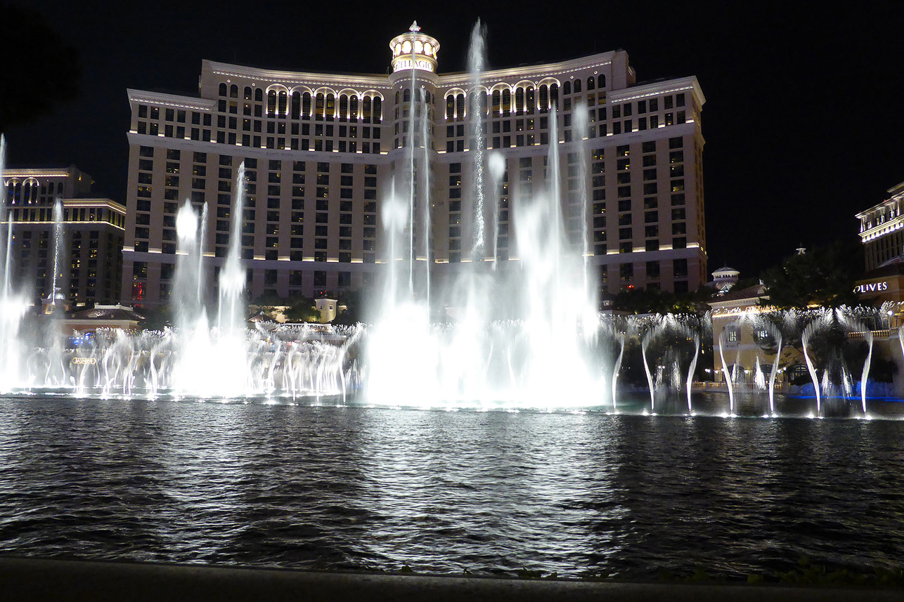 Bellagio fountai, nice experience