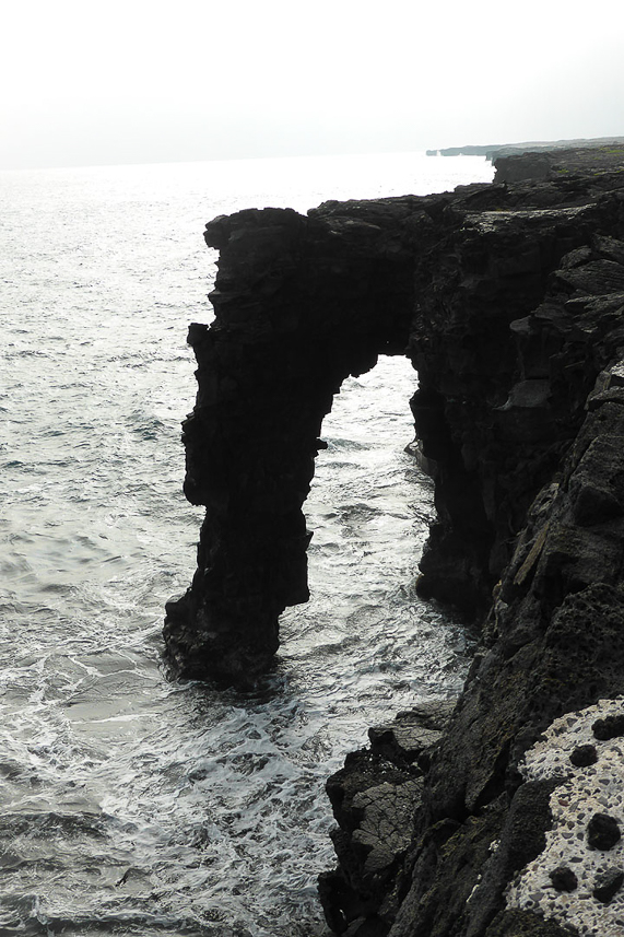 Sea arch at southern point.