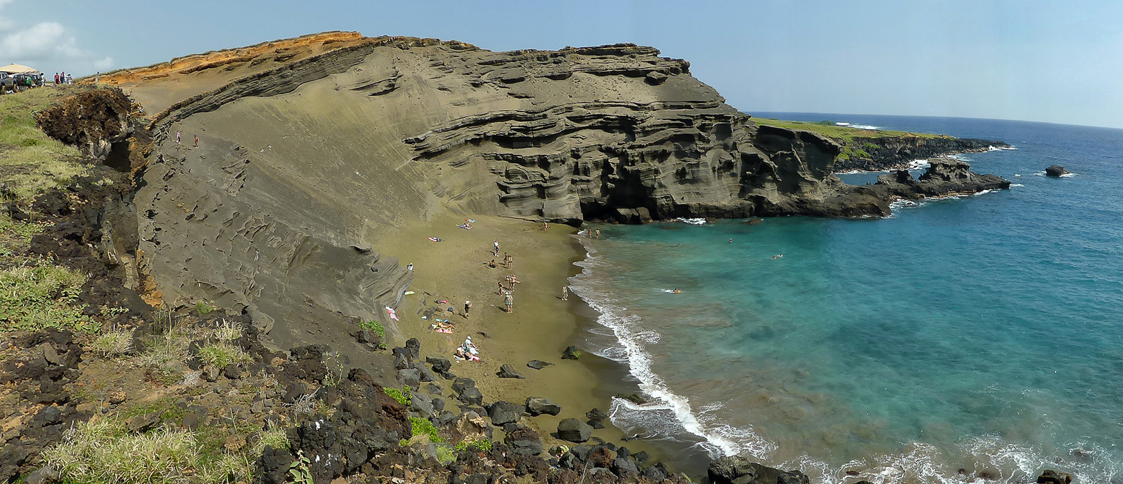 Green Sand Beach.