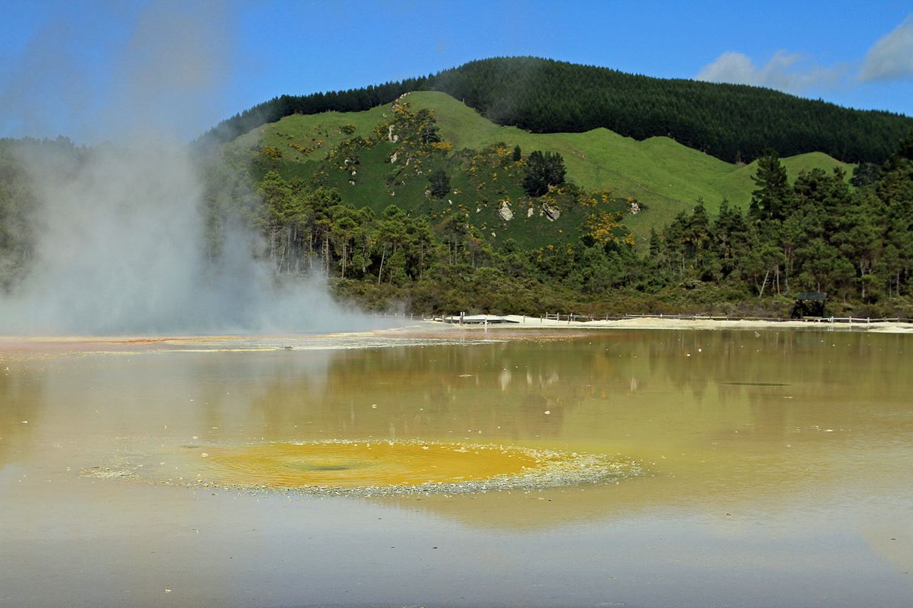 Wai-o-tapu geothermical area, Artist's Palette