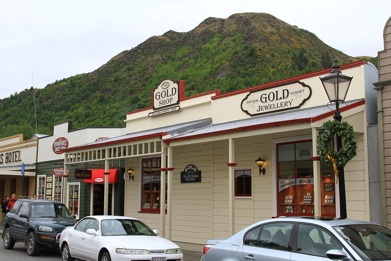 Arrowtown gold digger town, from the 1860s