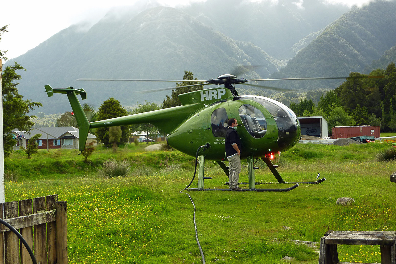 Our small helicopter, trip over Mt Cook area