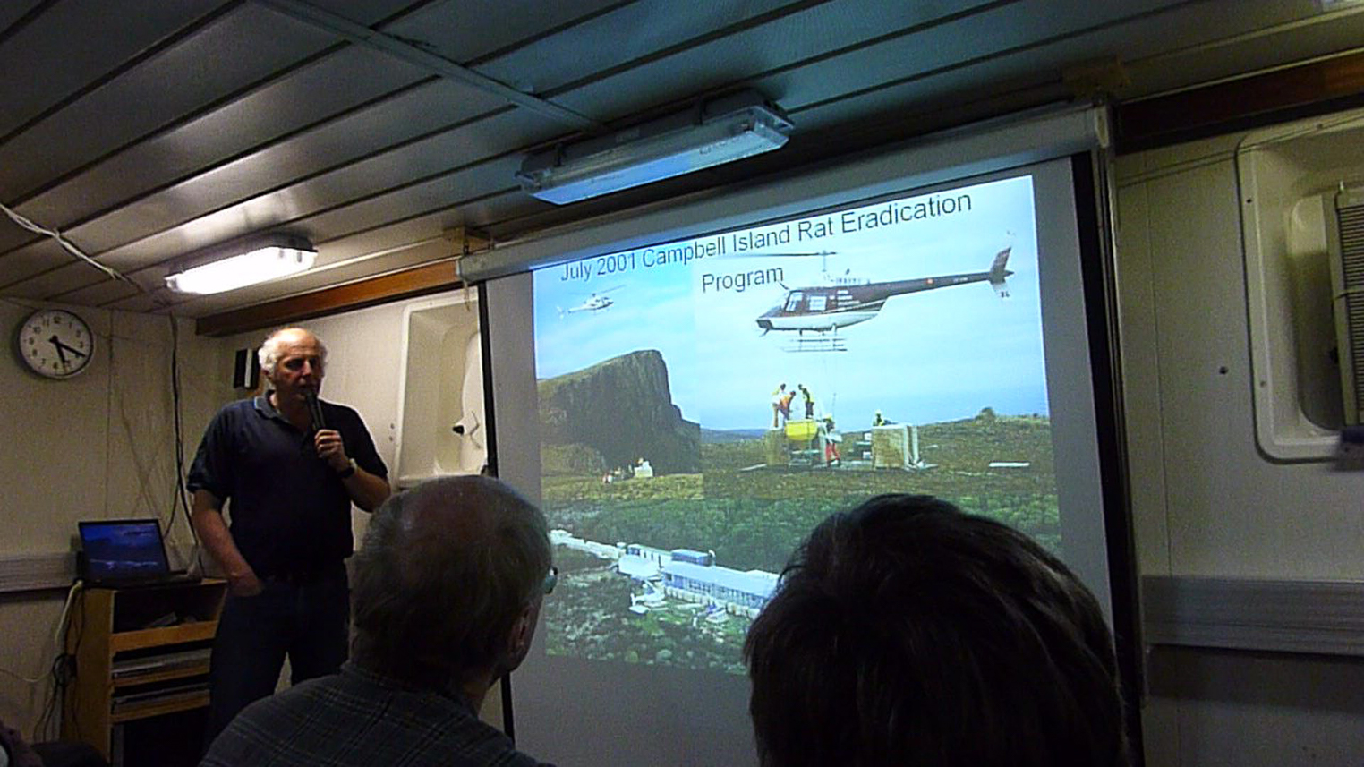 Lecture concerning Campbell Island