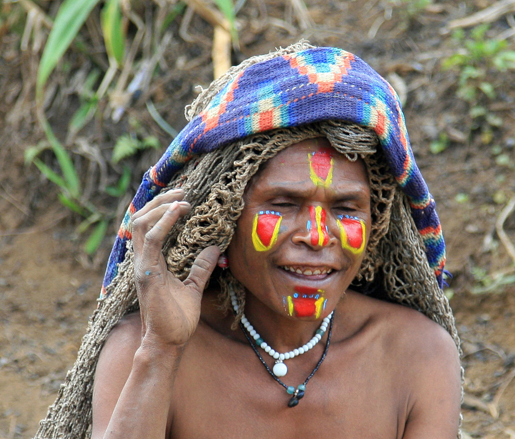 Huli woman