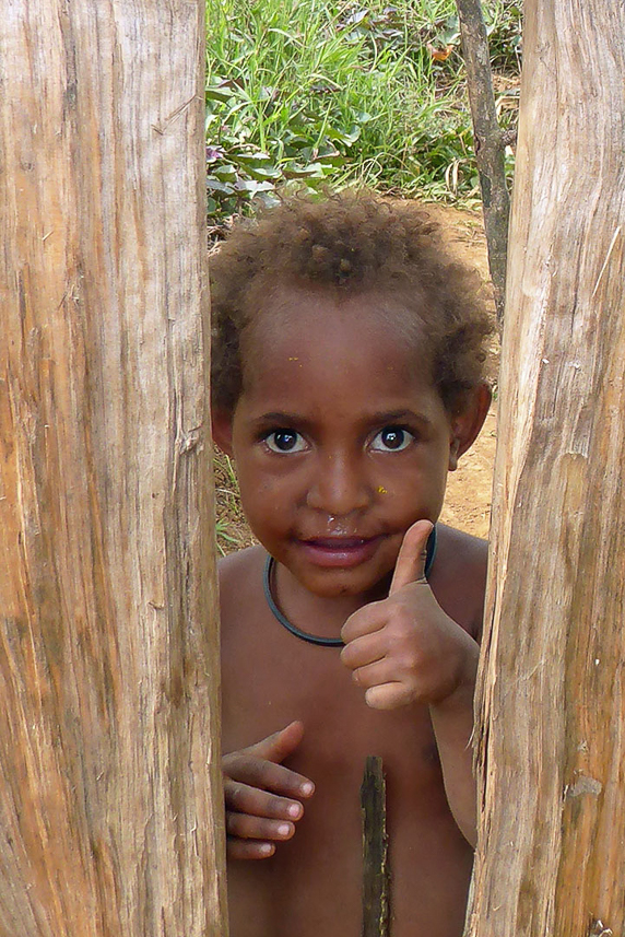 Curious child