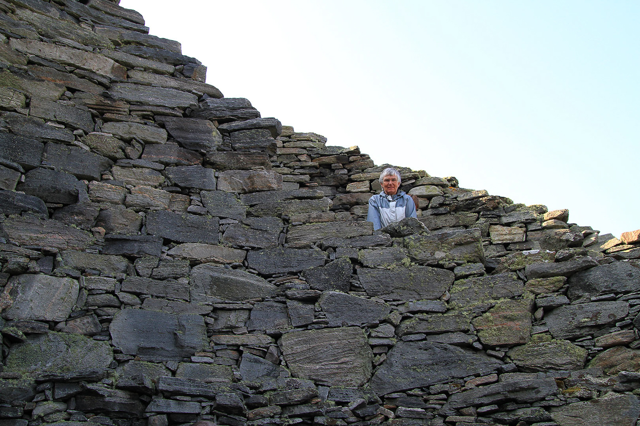 Camilla in the broch