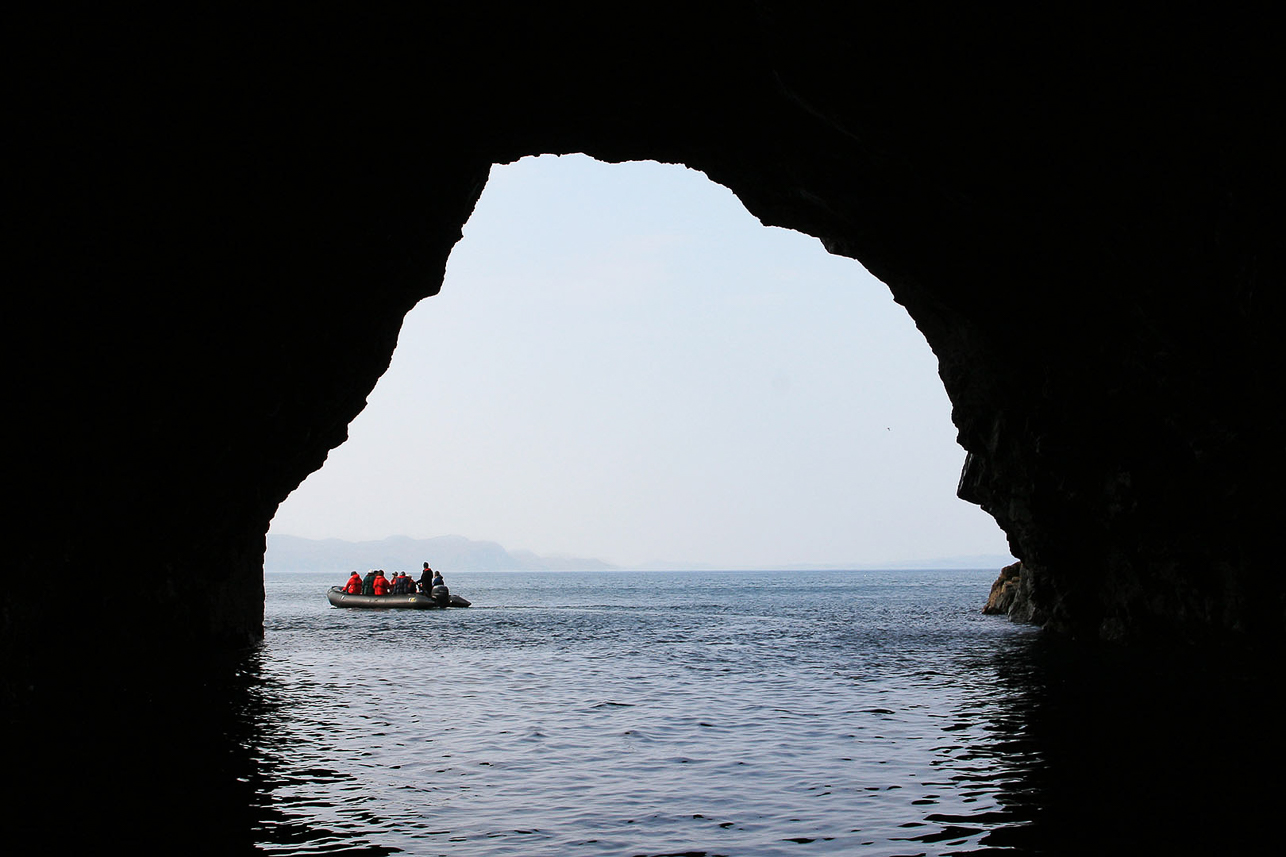 Passage at Shiant Island