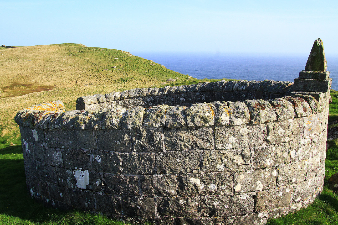 The graveyard at Barra Head