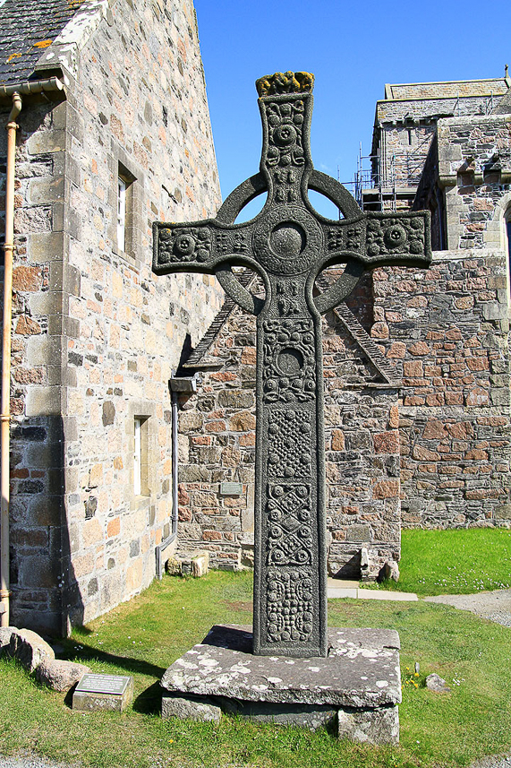 St John's Cross (replica of the cross from the 8th century, which is moved to the museum)