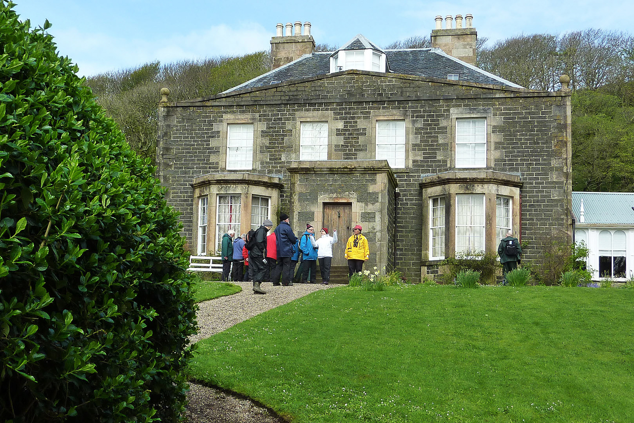 Canna House, being restored