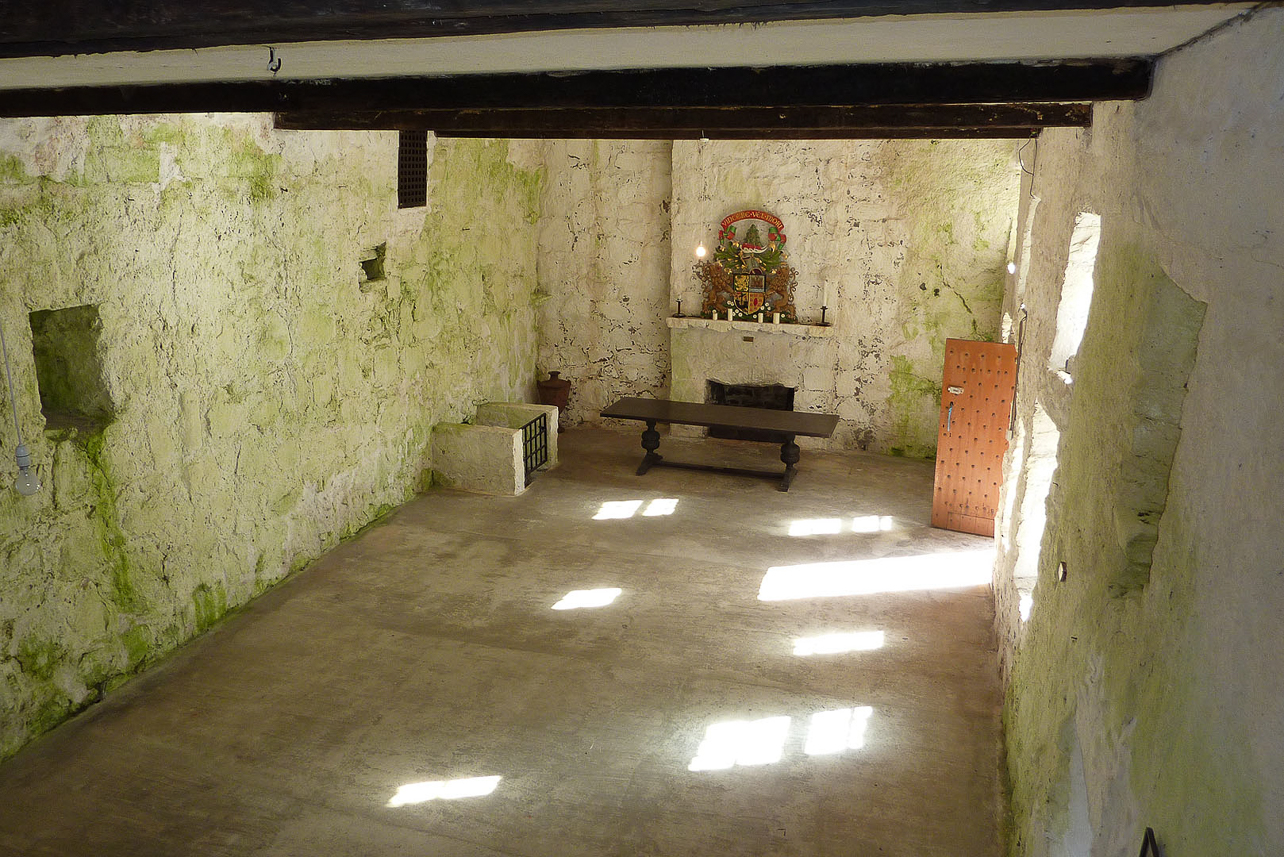 Inside Kisimul castle