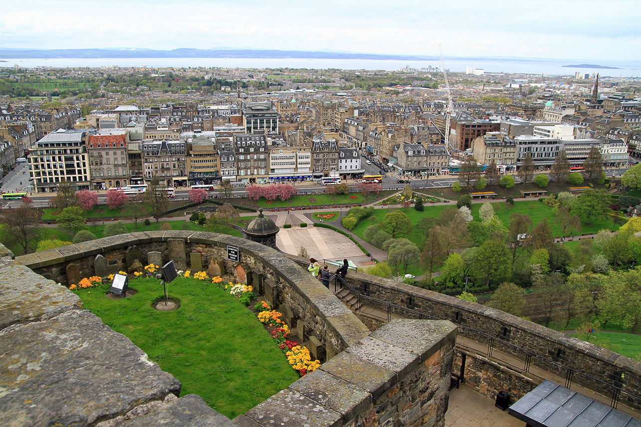 The dog cemetery, Edinburgh castle