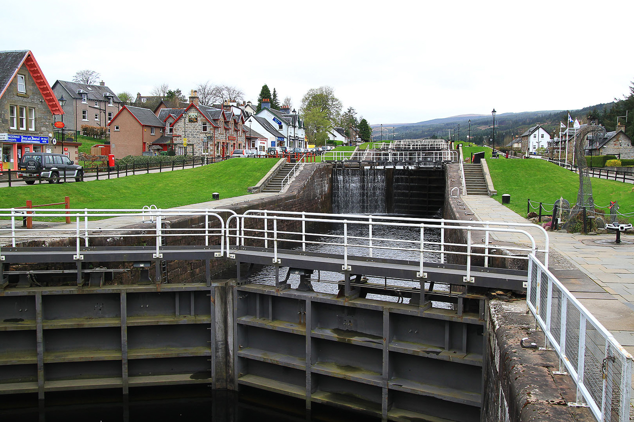 Locks in Caledonian Canal, Fort Augustus