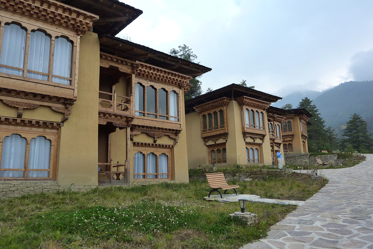 Our hotel rooms in annexes.