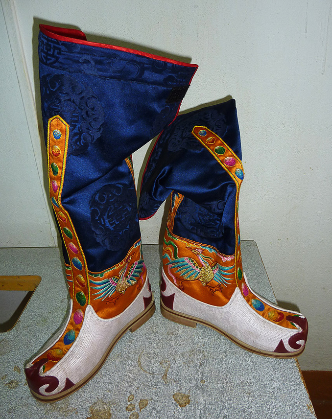 Bhutanese boots.