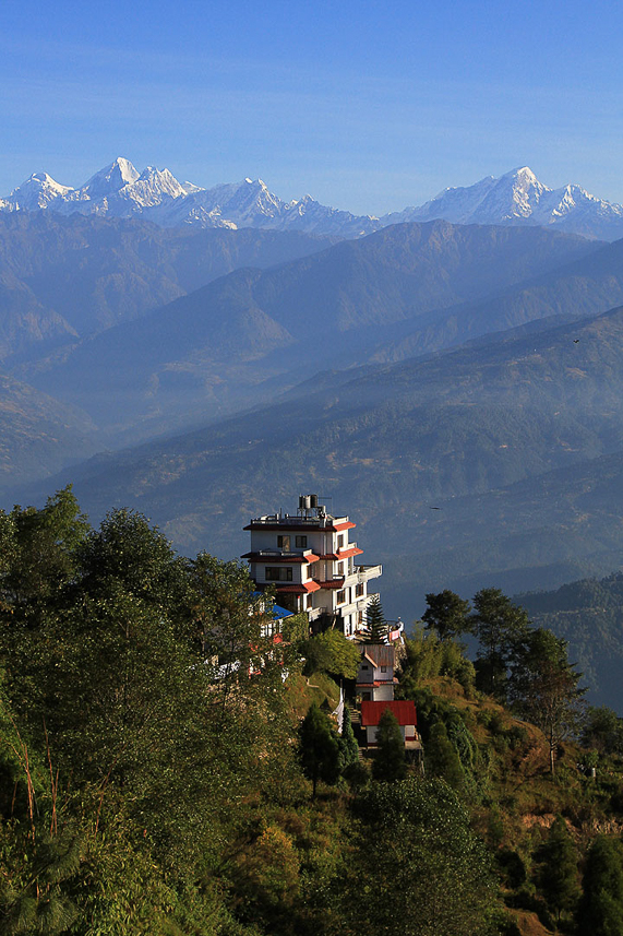 Nagarkot in morning light.