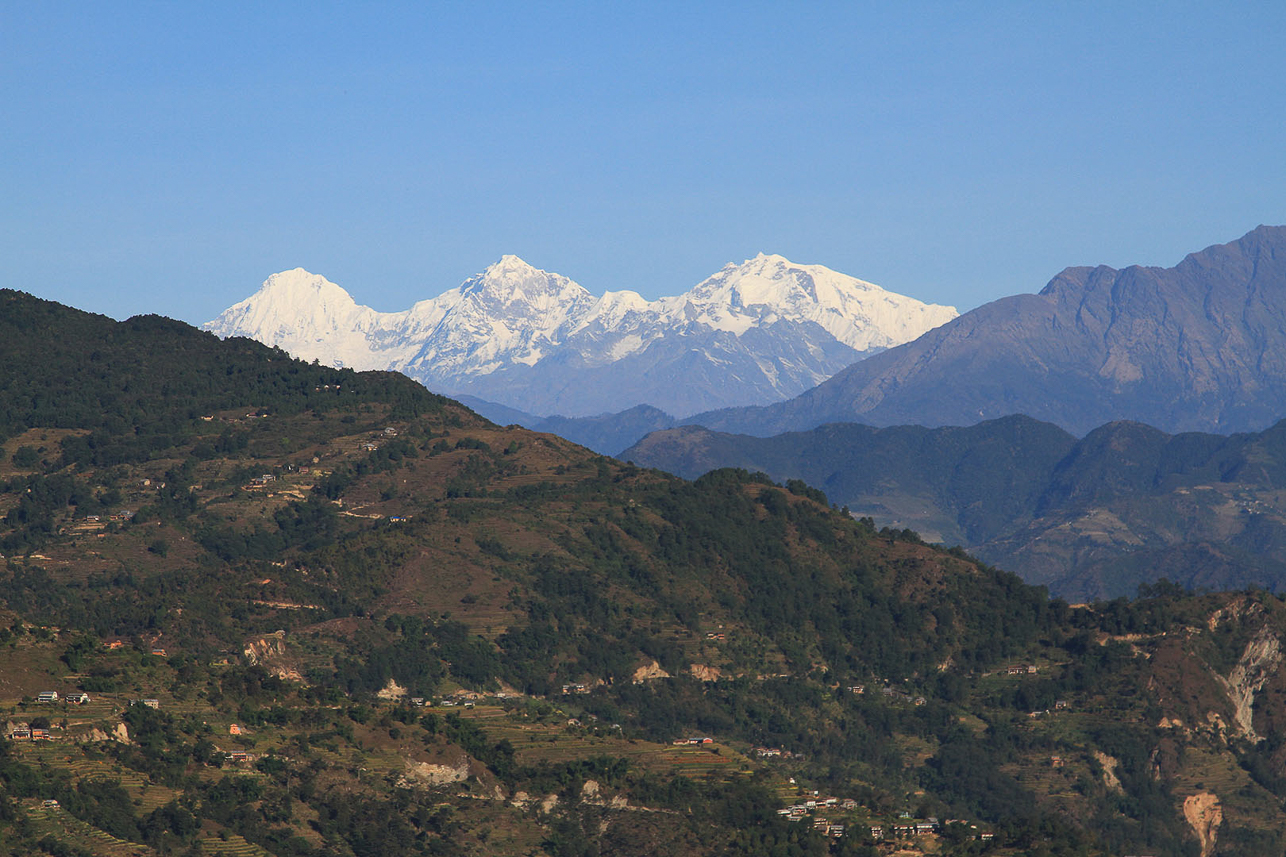 Walking towards Chisapani, 24 km