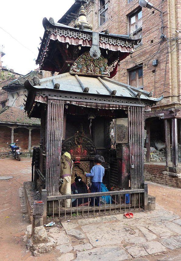 Hindu temple in Bhaktapur.