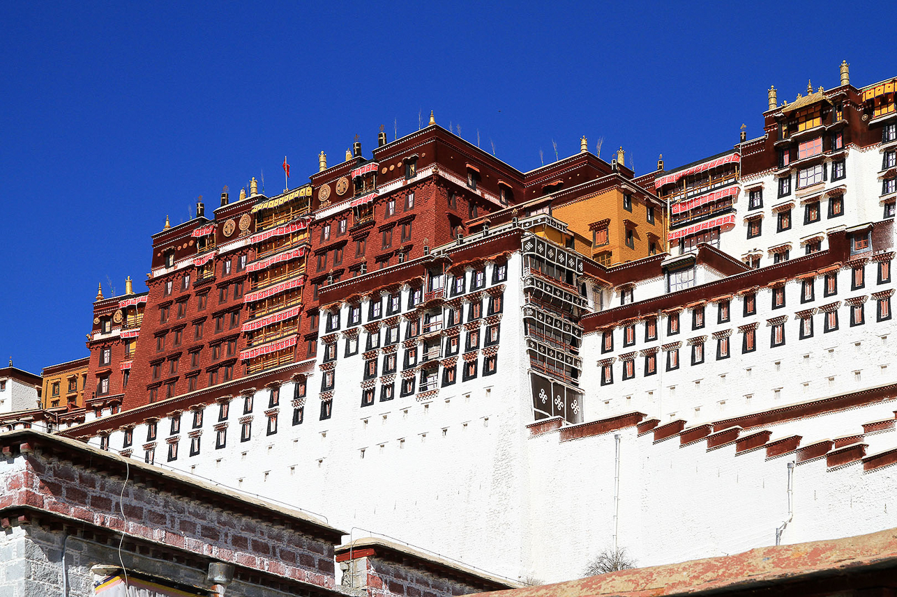 Potala, Red Palace (used for religious purposes).