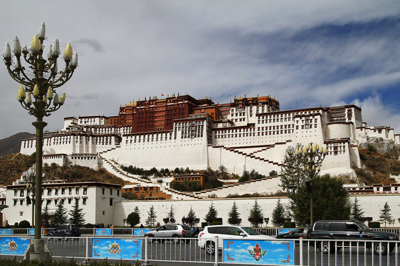 Potala Palace from Potala Square.