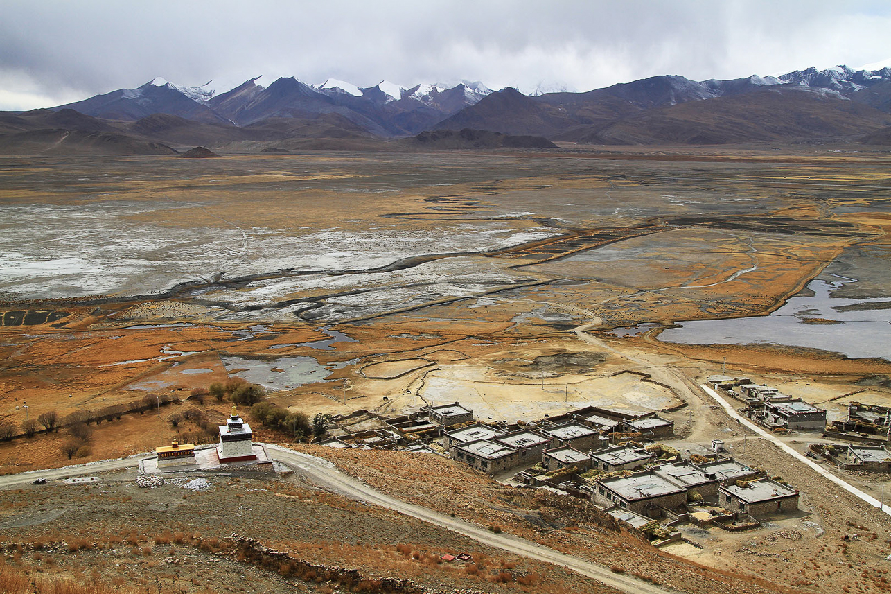 View from Samding monastery.