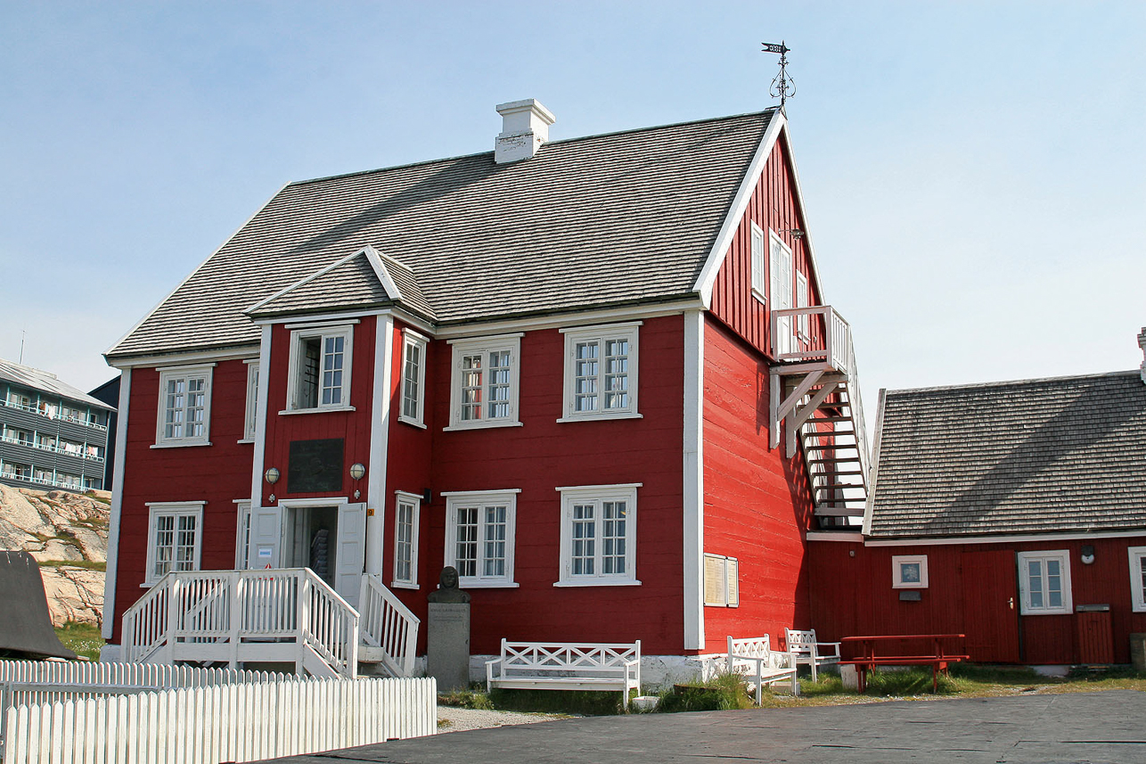 Knud Rasmussens gamla bostad, nu museum