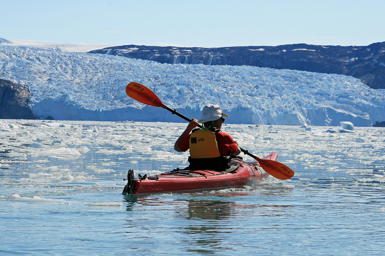 Vi närmar oss glaciären