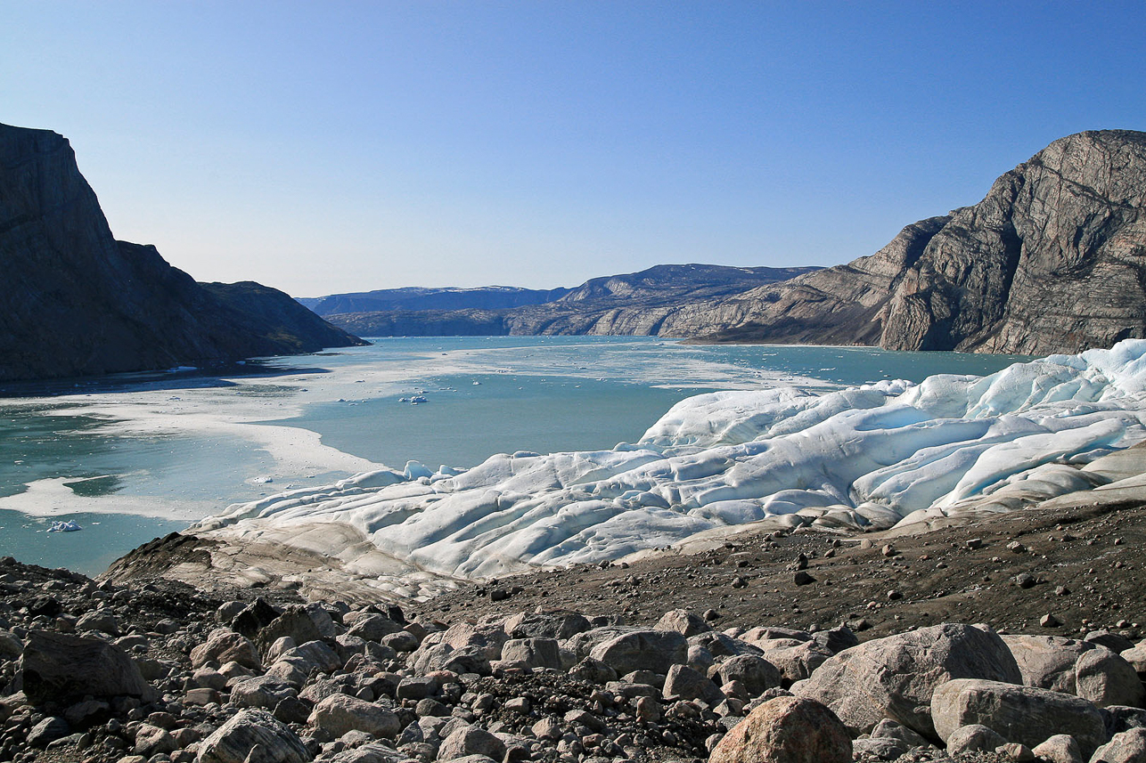 Utsikt över den lilla fjordtarmen