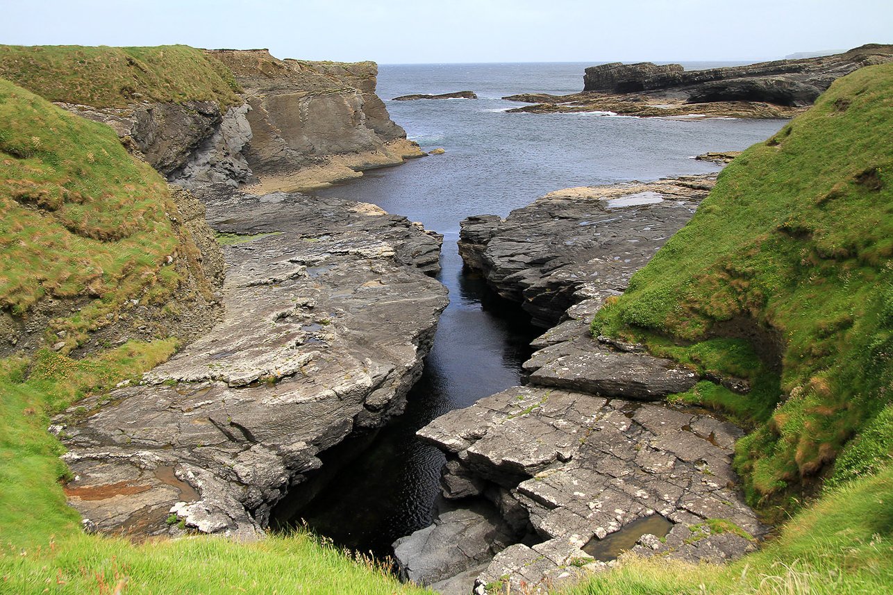 Bay close to the Bridges of Ross