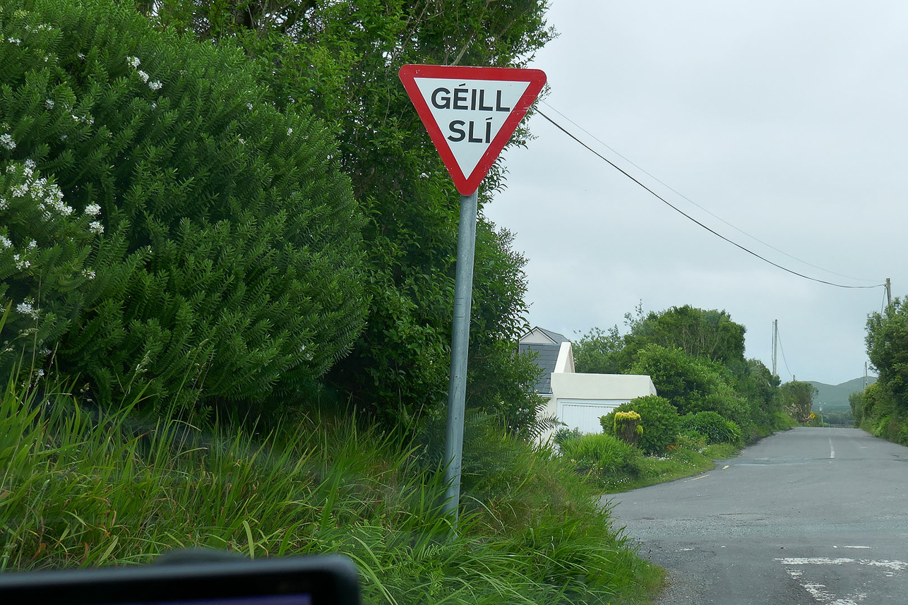 Very gaelic part of Ireland