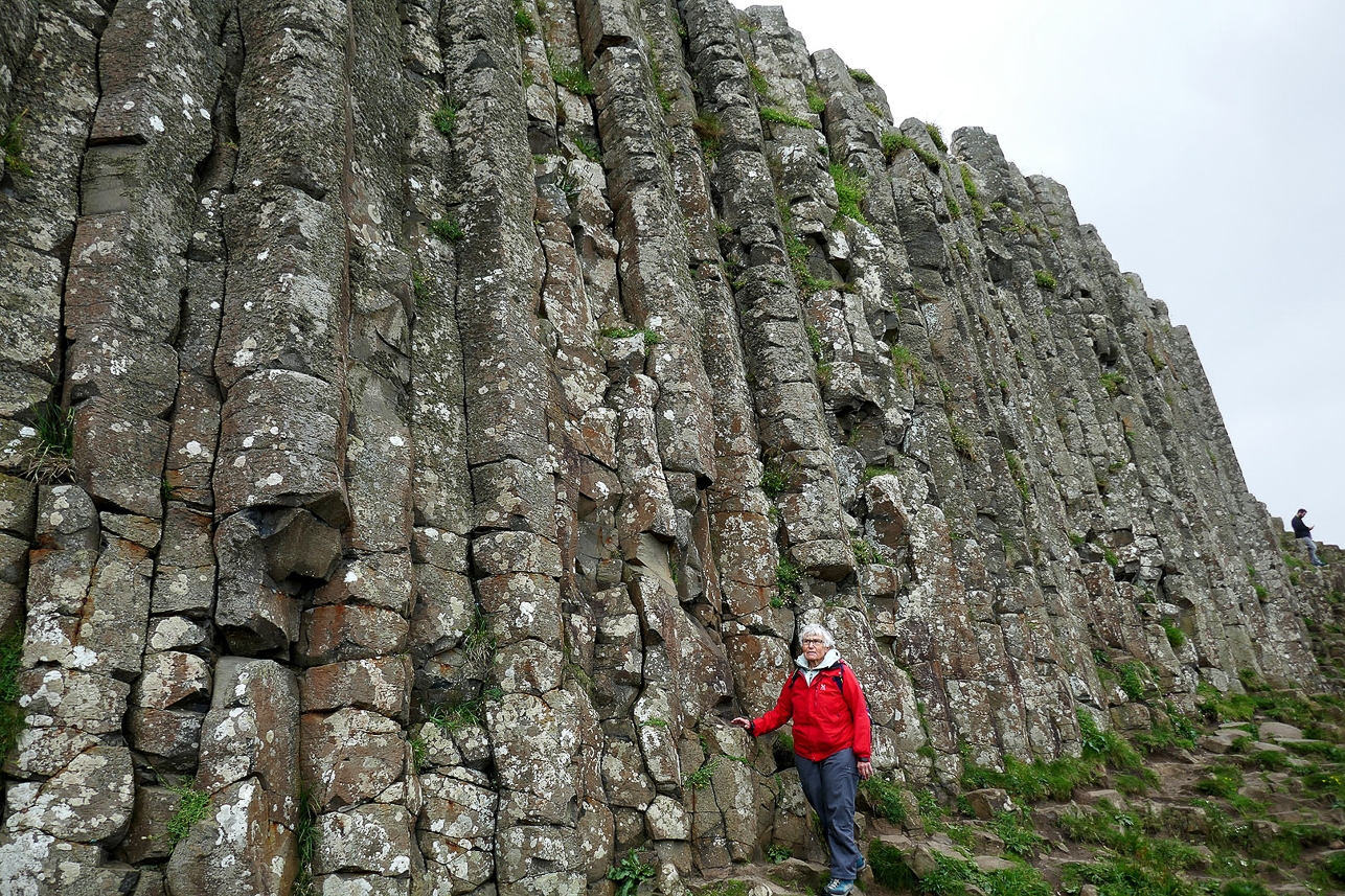 High basalt columns