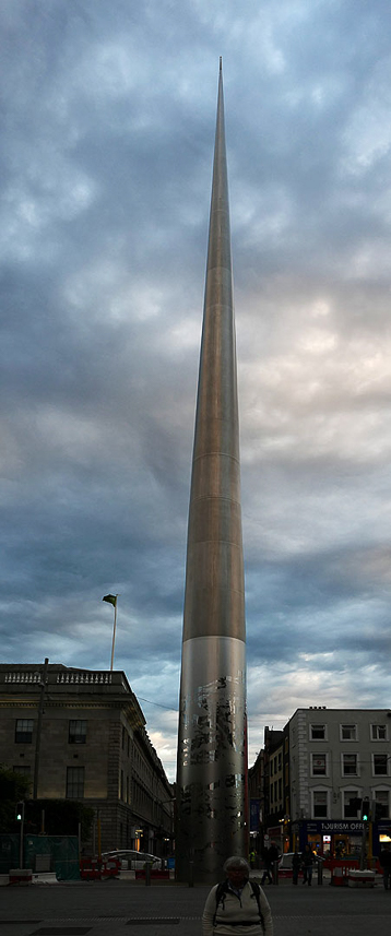 The Spike in Dublin, 120 m high (unfortunately we just had a short stay in Dublin)