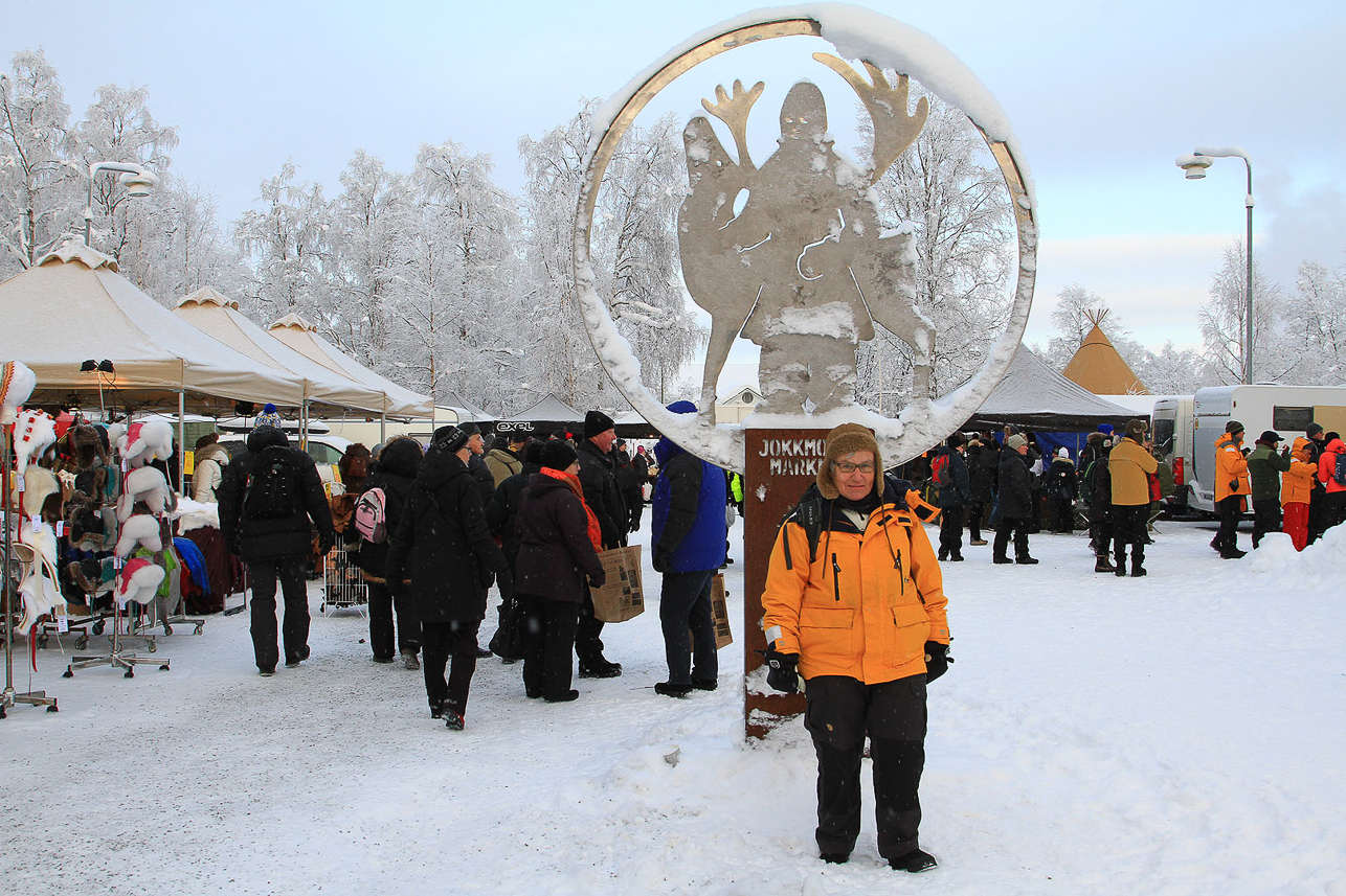 Jokkmokk market, genuine Sami market held each year since 1605 (3 days in beginning of February)