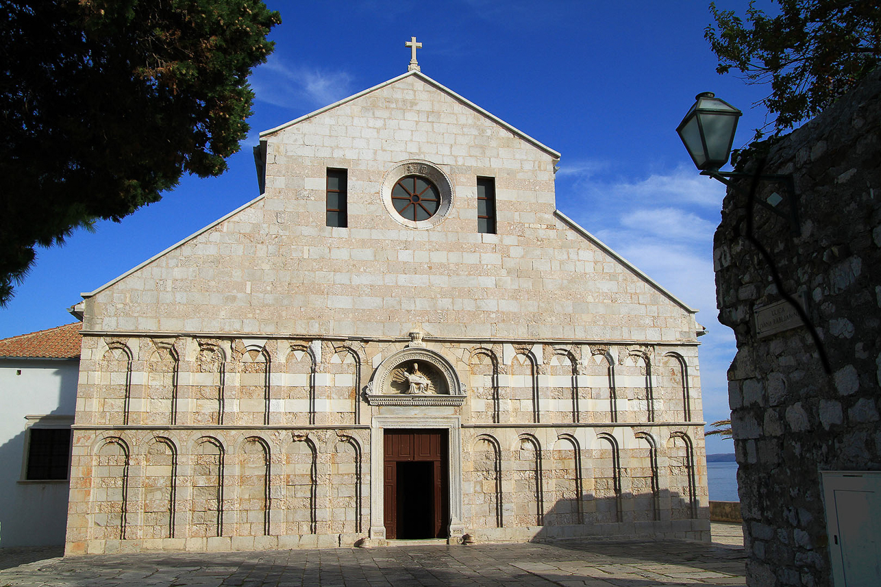 The church of Saint Mary the Great, in Rab old town.