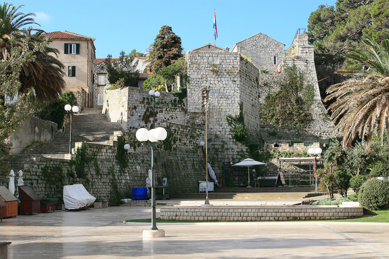 View from the market square.