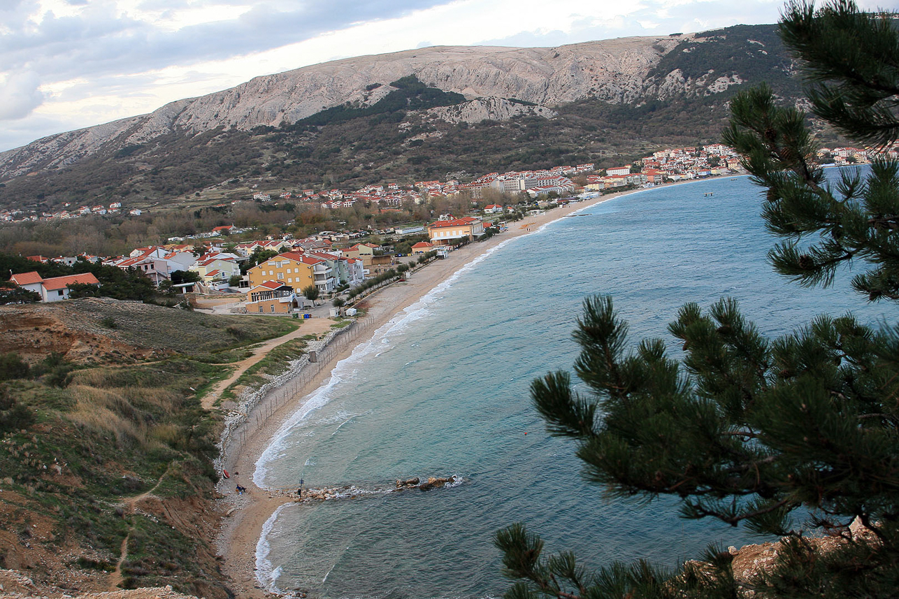 View over Baska.