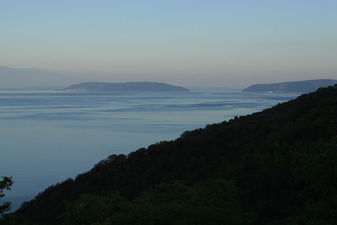 View towards Plavnik at late afternoon.