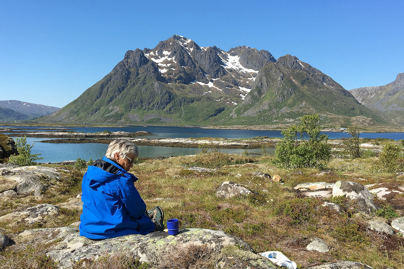 Coffee break on Vestvågöya