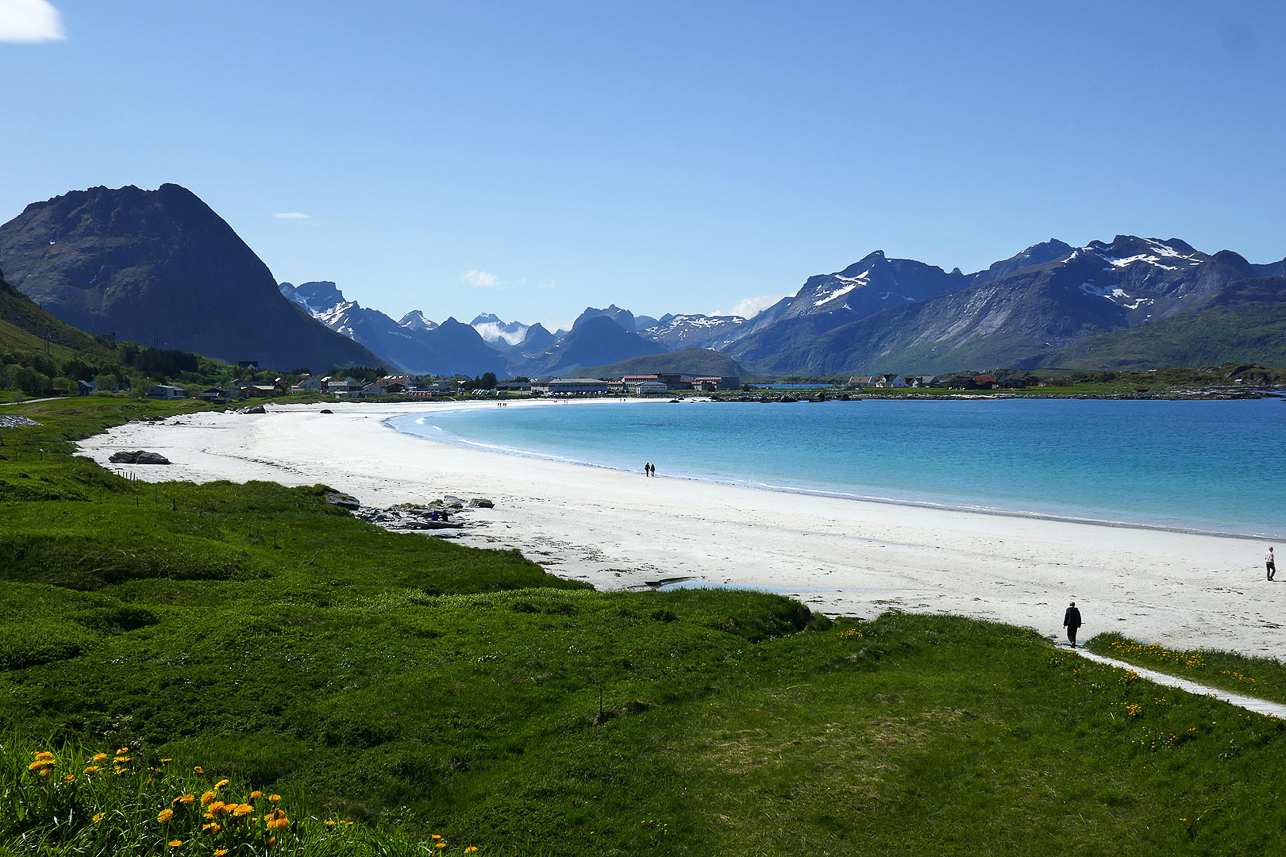 Nice beach on Flakstadöy