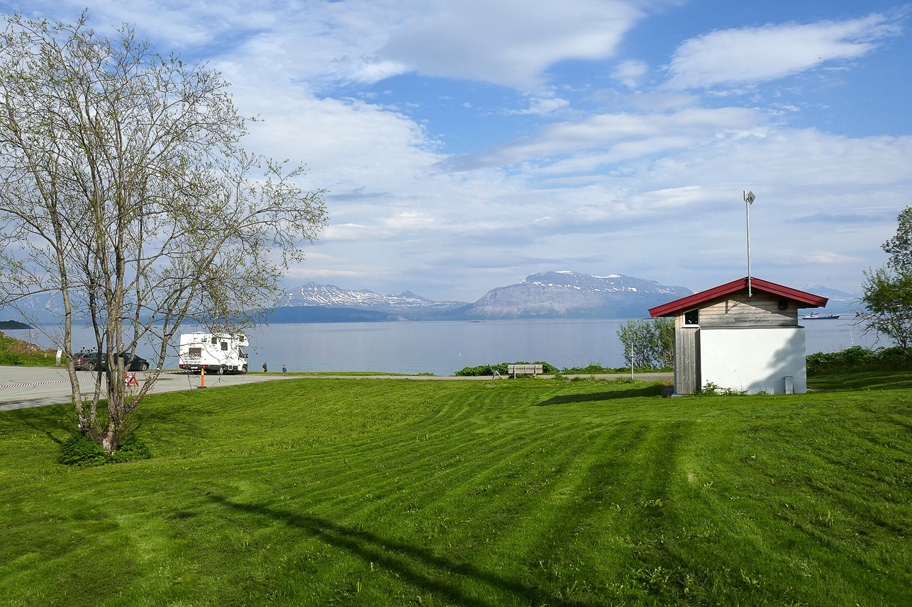 Trondenes outside Harstad, the centre for the geocaching megaevent