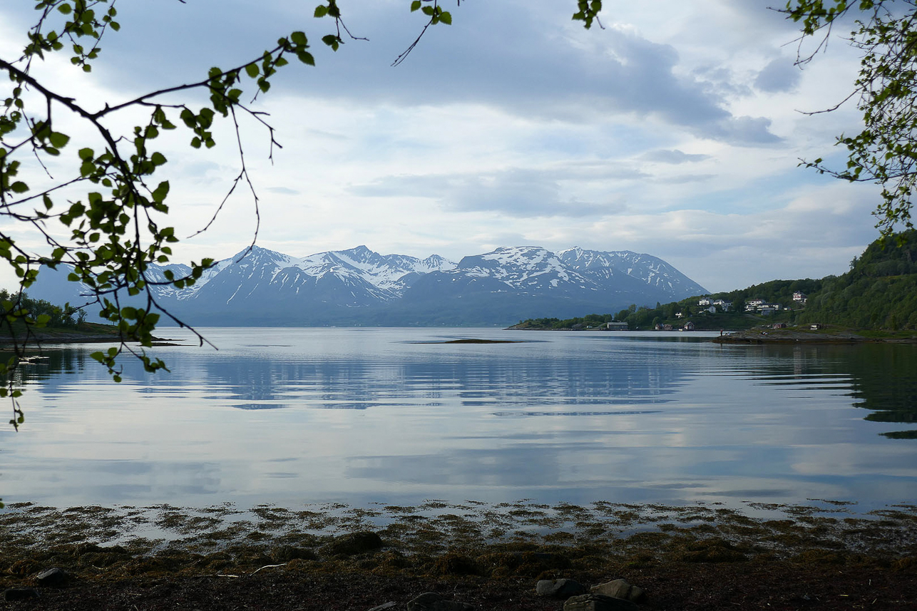 Evening view from Kirkeneset