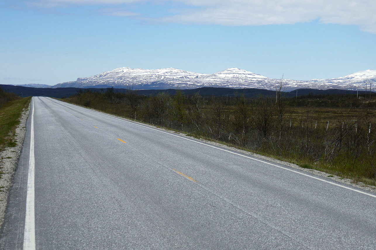 The Finnmark plateau when going to Finnish Lapland