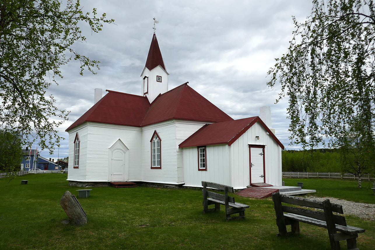 Karasjok old church from 1807