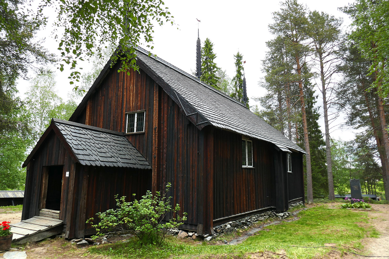 Sodankylä old church from 1689